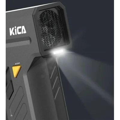 Kika Electric Dust Blower with Compressed Air Spray - 114,000 RPM Rechargeable - Black